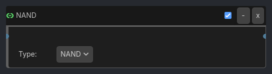 NAND brick as it appears in the GDLink editor
