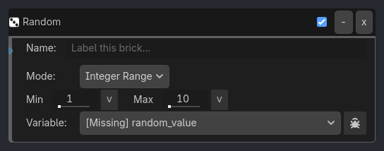 Random brick as it appears in the GDLink editor
